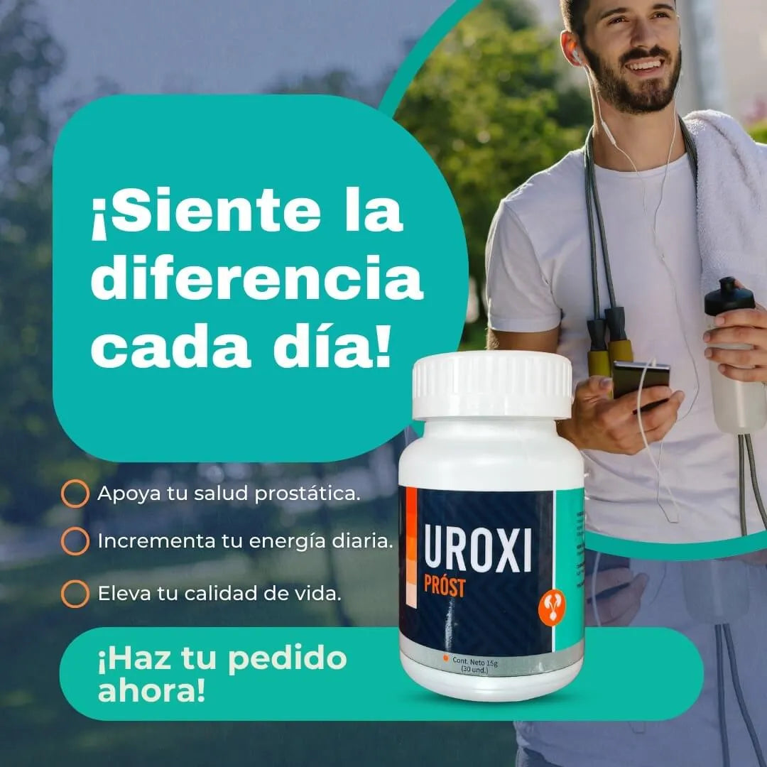 UROXI: La Fórmula Natural Que Dispara Tu Testosterona y Vitalidad Masculina