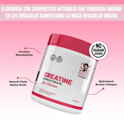 Creatina Monohidratada Pro Max™ –  Nalgas Grandes para Mujeres