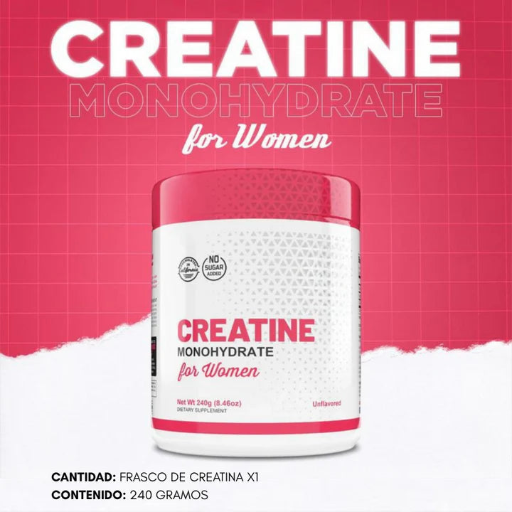 Creatina Monohidratada Pro Max™ –  Nalgas Grandes para Mujeres