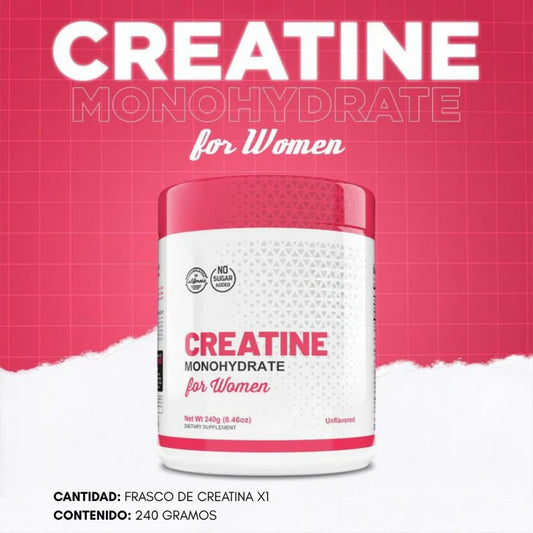 Creatina Monohidratada Pro Max™ –  Nalgas Grandes para Mujeres