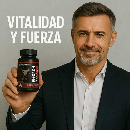 VIGO-RON MAXXⓋ 100 Cáps. - Para hombres que no se detienen!