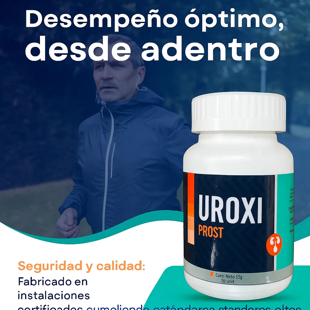 UROXI: La Fórmula Natural Que Dispara Tu Testosterona y Vitalidad Masculina